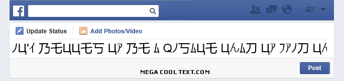 chinese text generator on Facebook